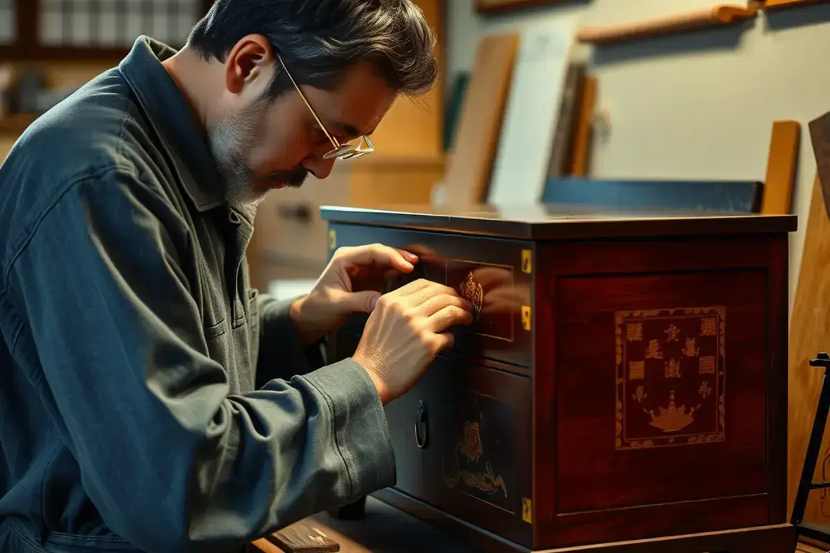 アンティーク修復の実際